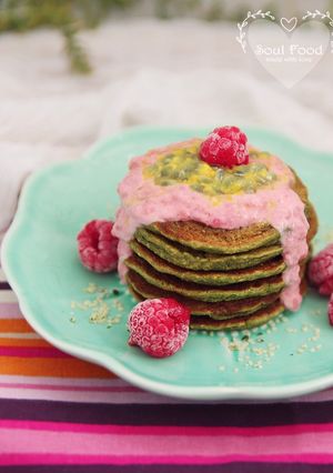 Foto de Panquecas de Banana e Moringa