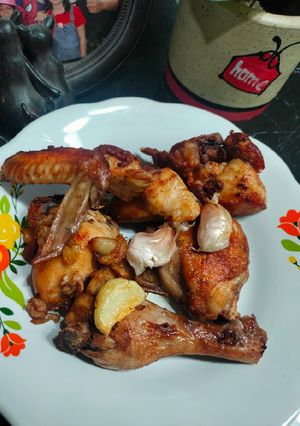 Foto resep Ayam goreng bawang putih simpel