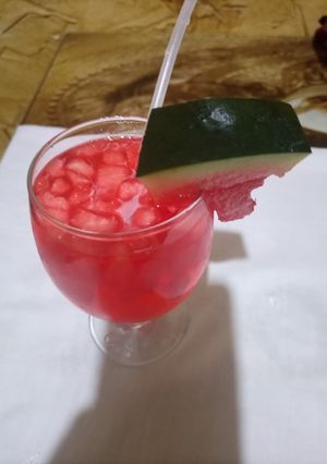 A picture of Tarbooz ka sharbat.