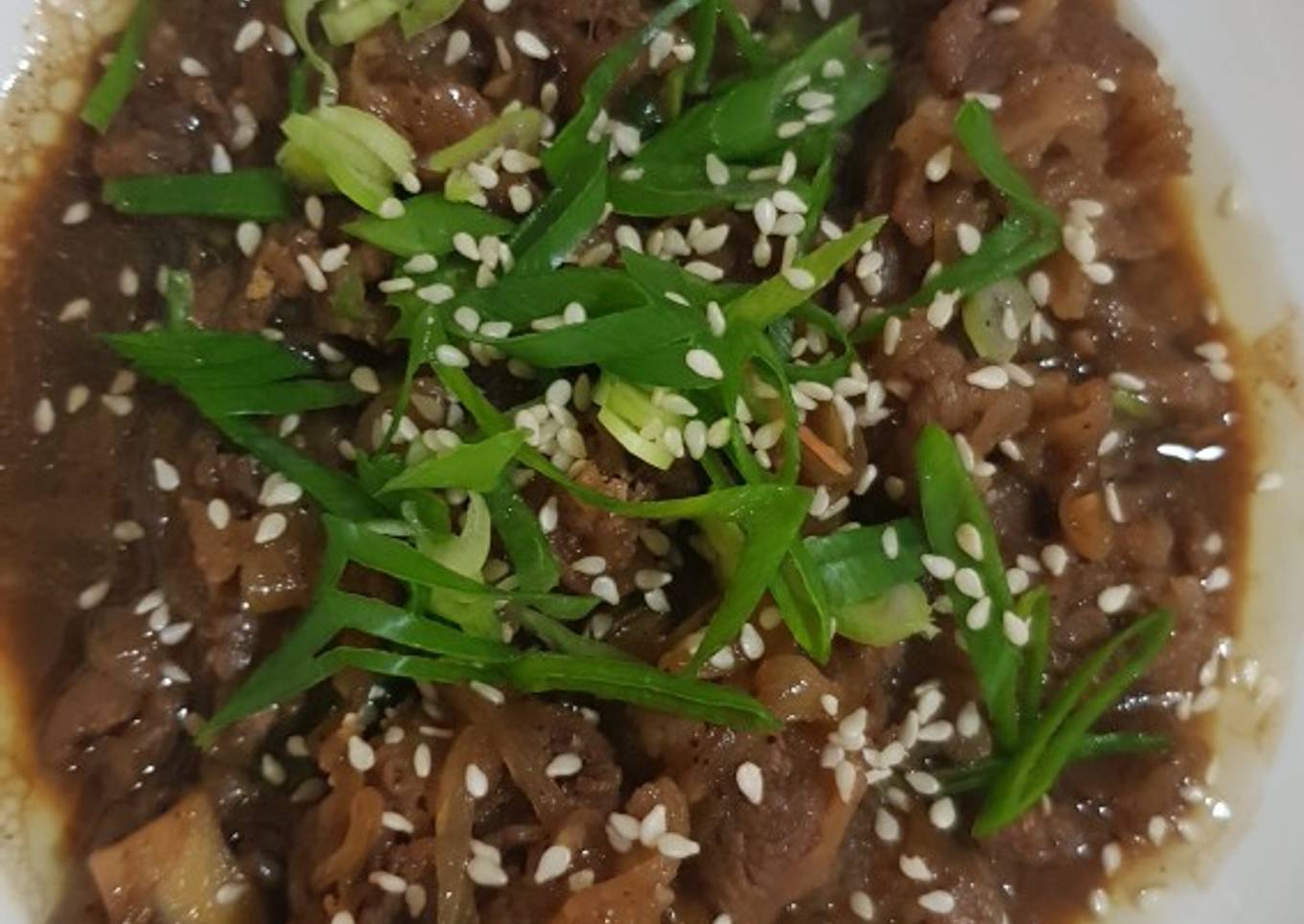 Beef bulgogi