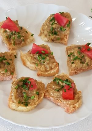 Foto di Antipasti di melanzane