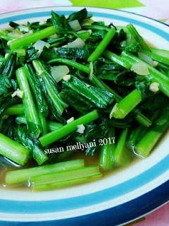 Foto resep Cah sawi bawang putih