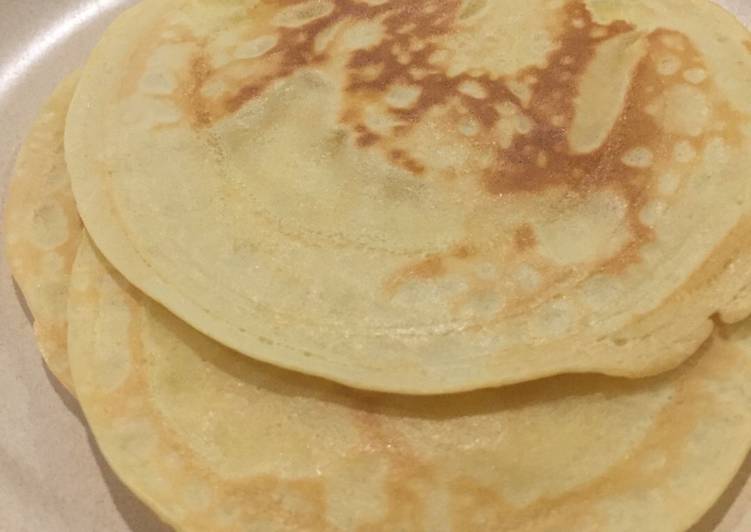 Pancakes tanpa baking powder (SIMPLE)