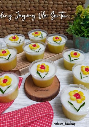 Foto resep Puding Jagung Vla Santan_Ide Jualan