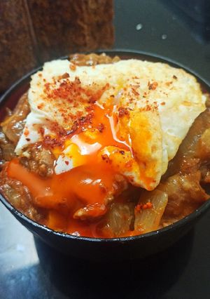 Foto resep Curry Udon with egg
