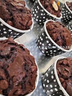 Foto resep Chocolate almond Muffin