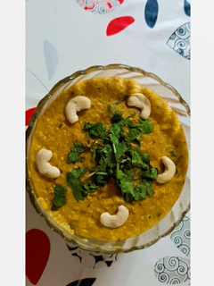 A picture of Corn Khichdi or Makai no dano.