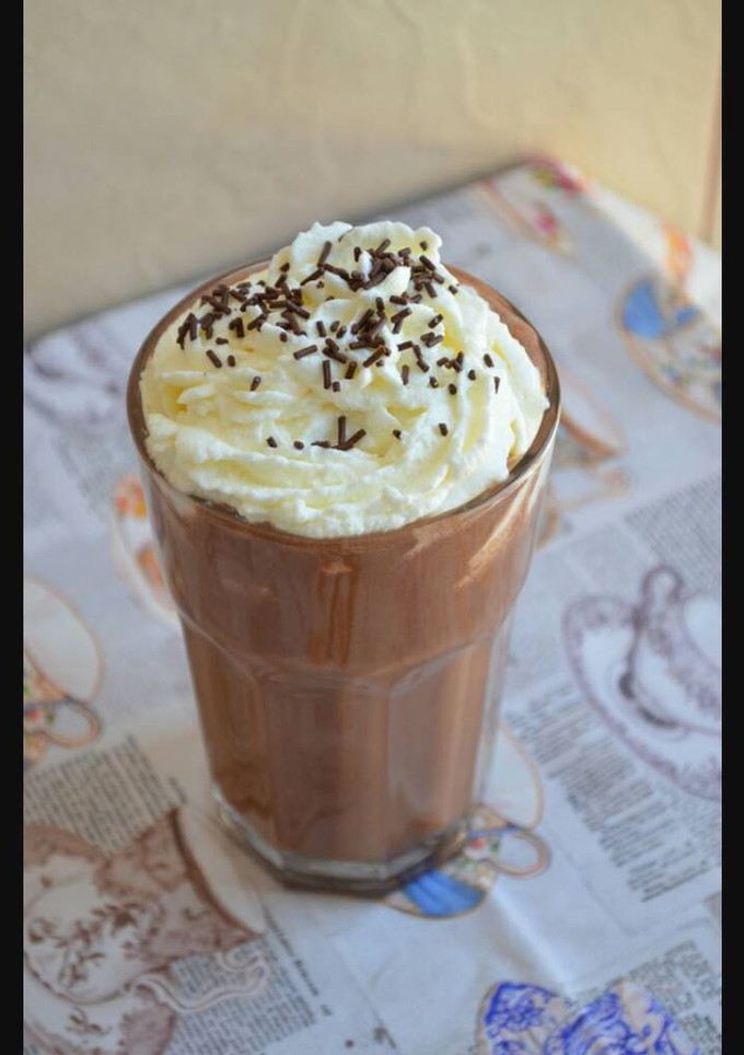 Una foto de Batido de nutella o nocilla