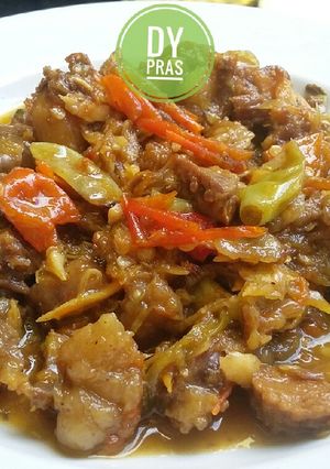 Foto resep Tongseng Pedas Tetelan Sapi