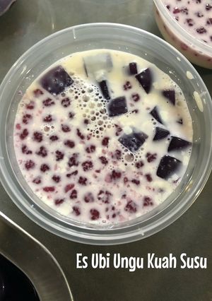 Foto resep #89 Es Ubi Ungu Kuah Susu