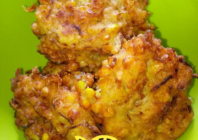 Resep: Bakwan jagung tauge simpel Bahan Sederhana