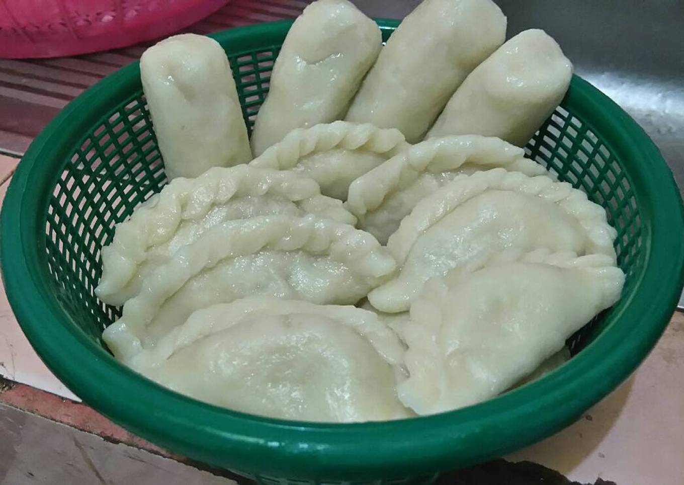 Pempek Sagu Rebus (Dos Rebus)