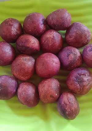 Foto resep Bola-bola Ubi Ungu