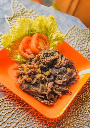 Foto resep Beef Teriyaki Lada Hitam ala Yoshinoya (simple tp mantap)