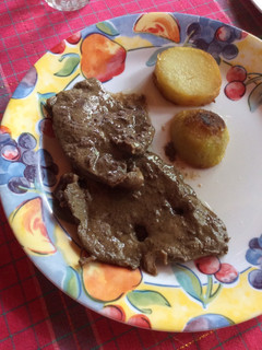Una foto de Bistec de pana de vacuno
