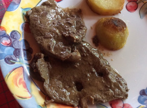 Una foto de Bistec de pana de vacuno