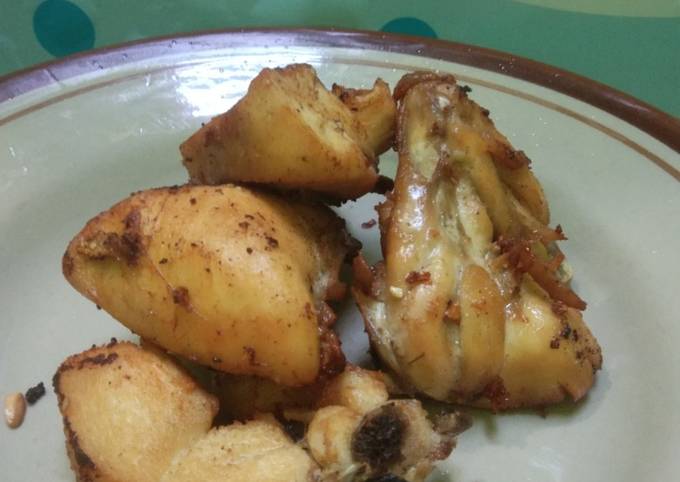 Ayam goreng rumahan rasa istimewa