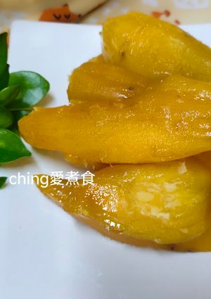 古早味蜜地瓜 的食譜成品照片