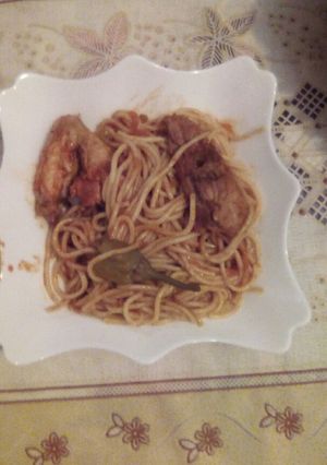 صورة لوصفة سباغيتي