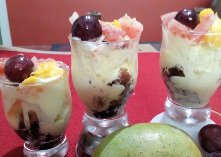 Recipe of Perfect Fruit trifle