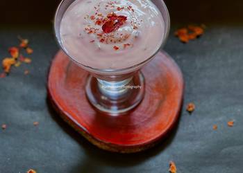 Easiest Way to Make Tasty Rose Shrikhand