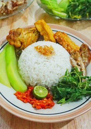 Foto resep Nasi Tempong Khas Banyuwangi