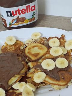صورة لوصفة بان كيك سهل 🥞🍫