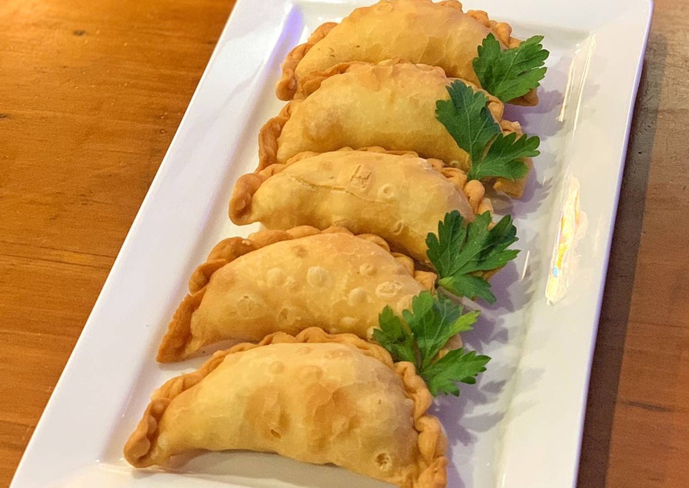 Pastel (Indonesian Vegetarian Fried Puff)