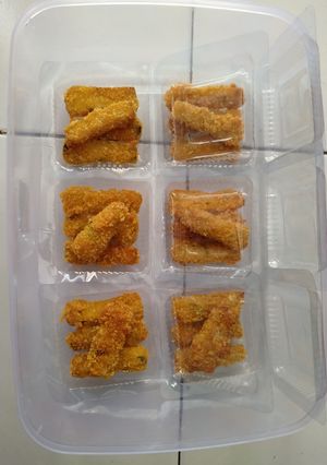 Foto resep Nugget mie (ide jualan) ekonomis, simpel, enak😋