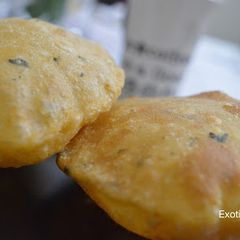 Aloo puri A picture of Aloo puri.