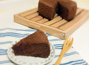 蒸巧克力蛋糕 [減糖電鍋版] 的食譜成品照片