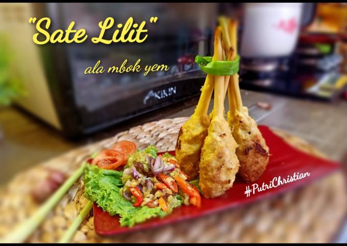 Resep: Sate lilit sambal matah Irit Untuk Jualan