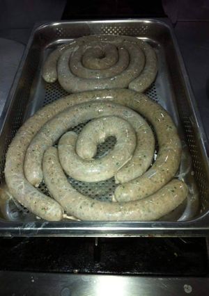 Una foto de Longaniza casera Dominicana