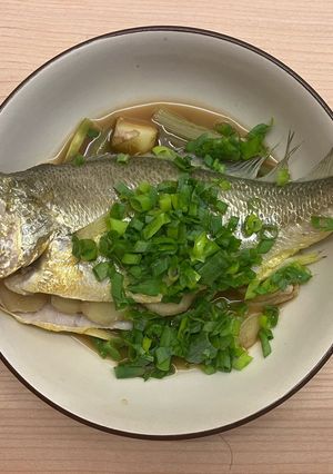 清蒸黃魚 的食譜成品照片