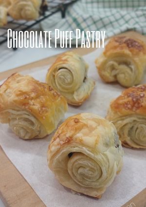Foto resep Chocolate Puff Pastry