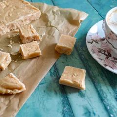A picture of Scottish Tablet.