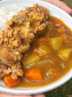 Foto resep Chicken Karaage Curry Rice