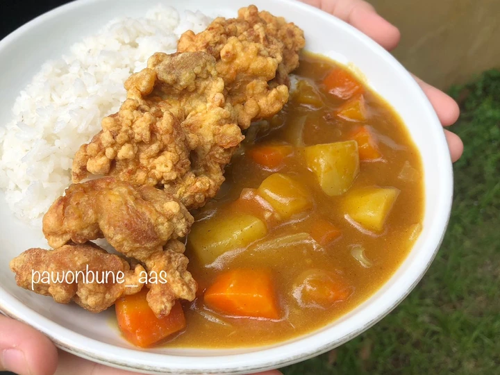 Cara Gampang Membuat Resep Chicken Karaage Curry Rice yang Uenak Anti Ribet, Bisa Manjain Lidah