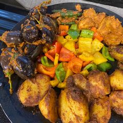 Tawa fry veggies A picture of Tawa fry veggies.