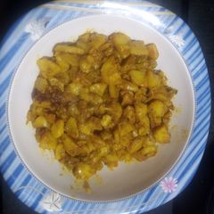A picture of Aloo ki bhujia.