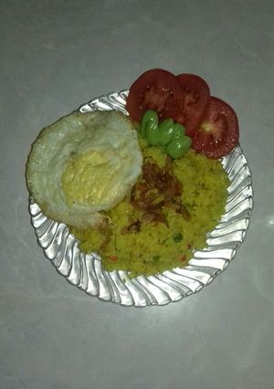 Foto resep Nasi goreng kunyit