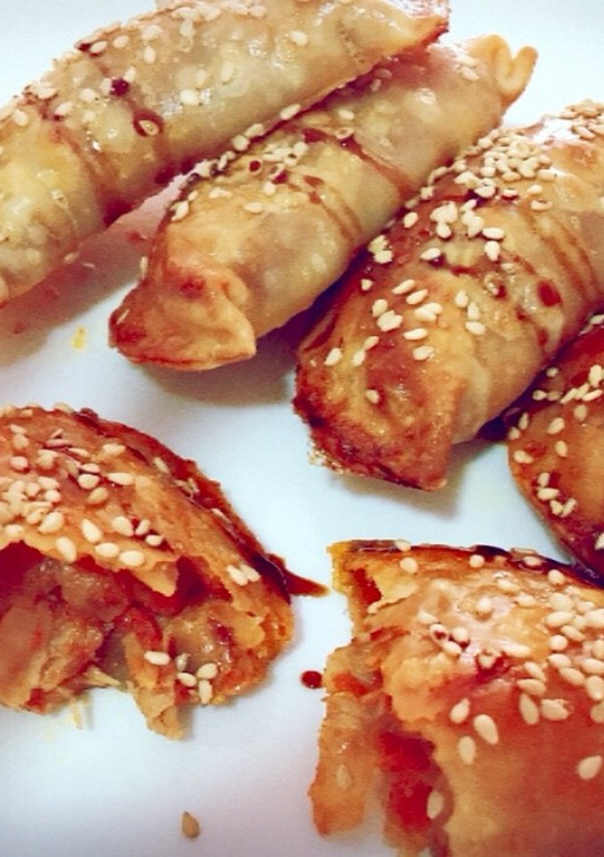 Una foto de Empanadillas horno de atún y calabacín