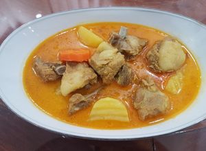 Hình của món SP.0332 - Cà Ri Sườn Heo.