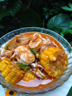 Foto resep Cumi Udang Saus Padang