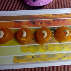 A picture of Custard halwa.