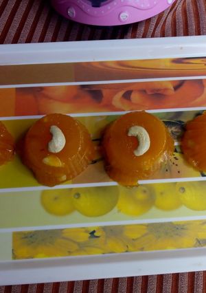 A picture of Custard halwa.