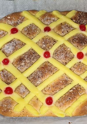 Una foto de Crema pastelera en Mambo (San Juan o Rosco de Navidad)