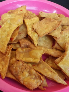 A picture of Spicy crackers.