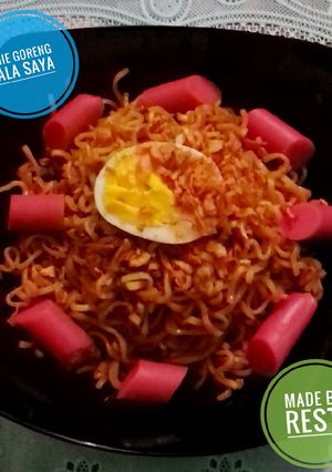 Foto resep Mie goreng ala saya #KamisManis