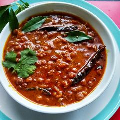 A picture of Kadala curry.